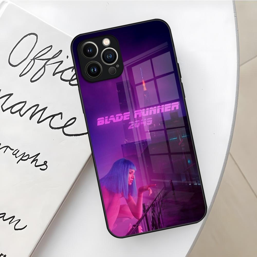 Американский чехол для телефона Blade Runner 2049 для Iphone 17 16 Air 15 14 12 11 13 Pro Max Mini X Xr Xs Se Puls стеклянная крышка