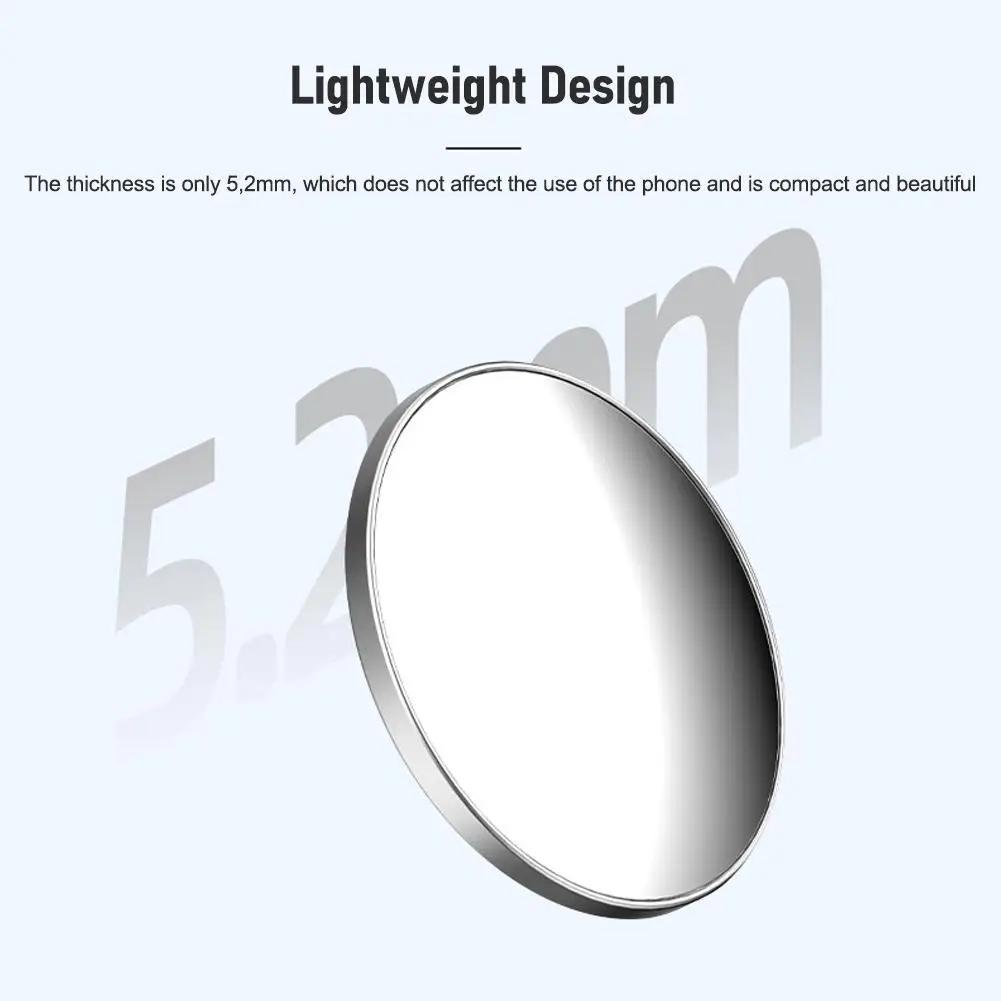 Magnetic Selfie Mirror For Back Camera Slim Phone Convex Mirror for MAGSAFE IPhone 15 14 13 Max Plus For Selfies Vlogging