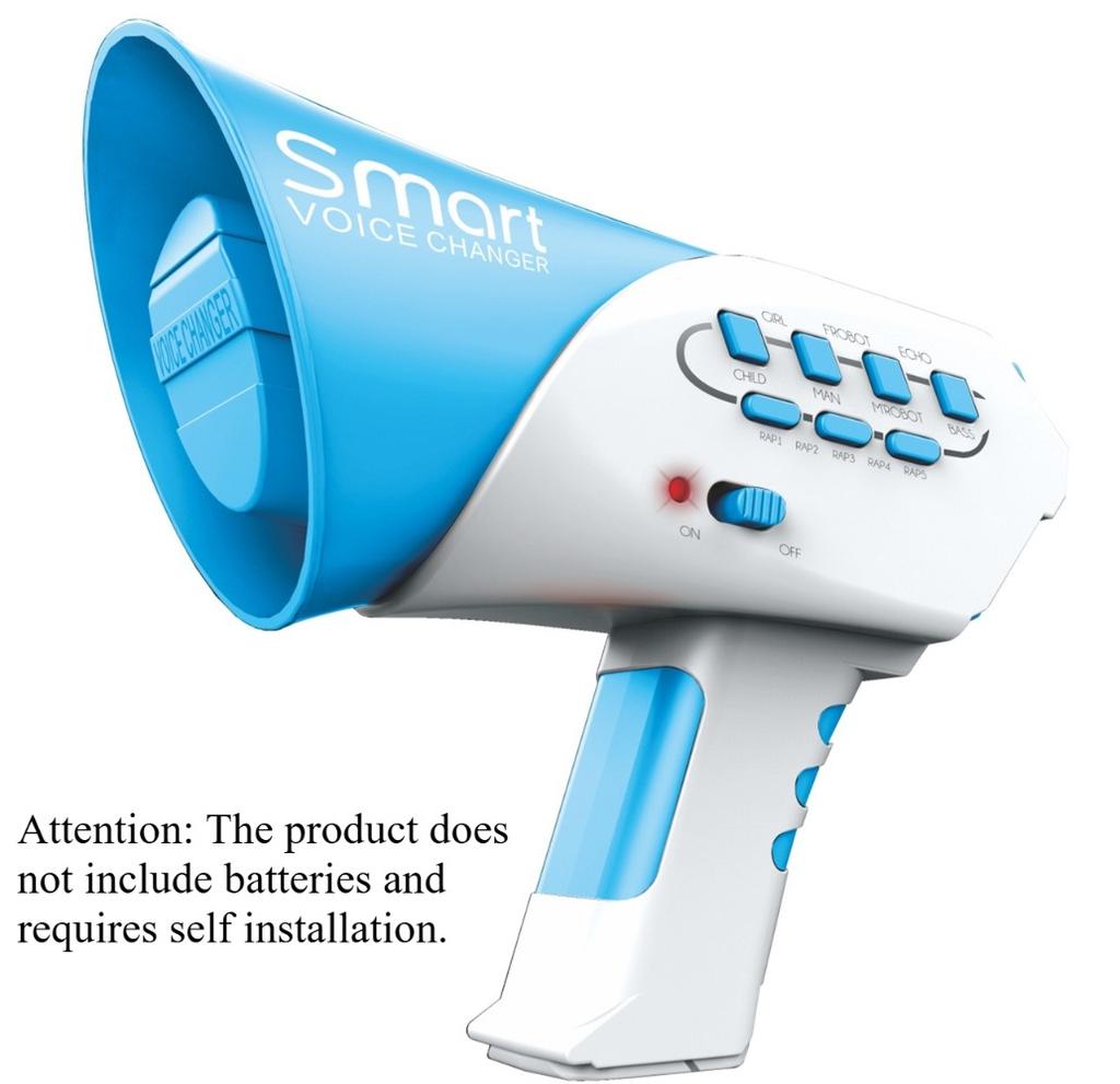 Мегафон-игрушка для изменения голоса для детей высшего качества - Электрический громкоговоритель для ролевых игр и реквизит для розыгрышей Лучший электронный подарок на рождественскую вечеринку