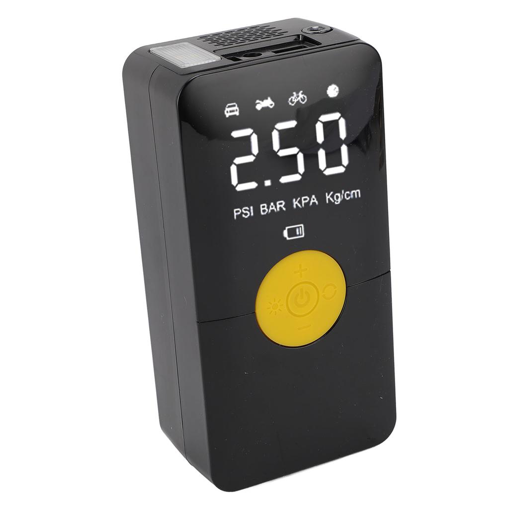 Tire Inflator Portable Air Compressor 120W 150PSI 4000mAh Cordless Air Pump with Pressure Gauge for