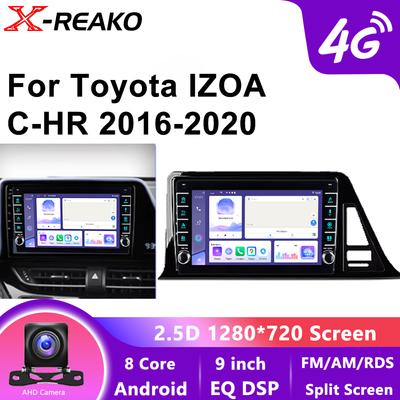 Android 12 автомобильное радио для Toyota CHR C-HR 2016 2017 2018 2019 2020 GPS 4G 8Core мультимедийный видеоплеер авто стерео Carplay DVD