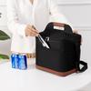 Multi-purpose Large Capacity Bento Bag Thermal Zipper Closure Picnic Bag