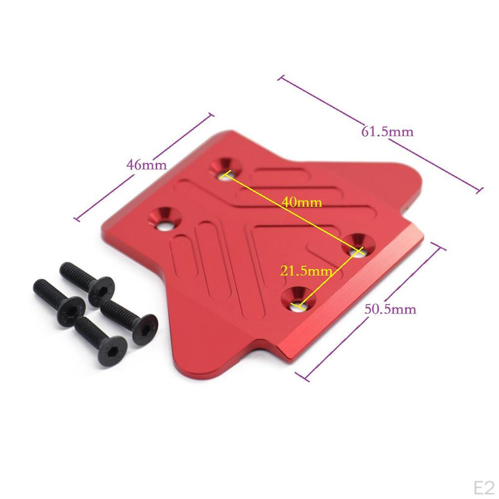 1/8 Metal Backplate Cover 6S Car Model Trucks DIY Parts