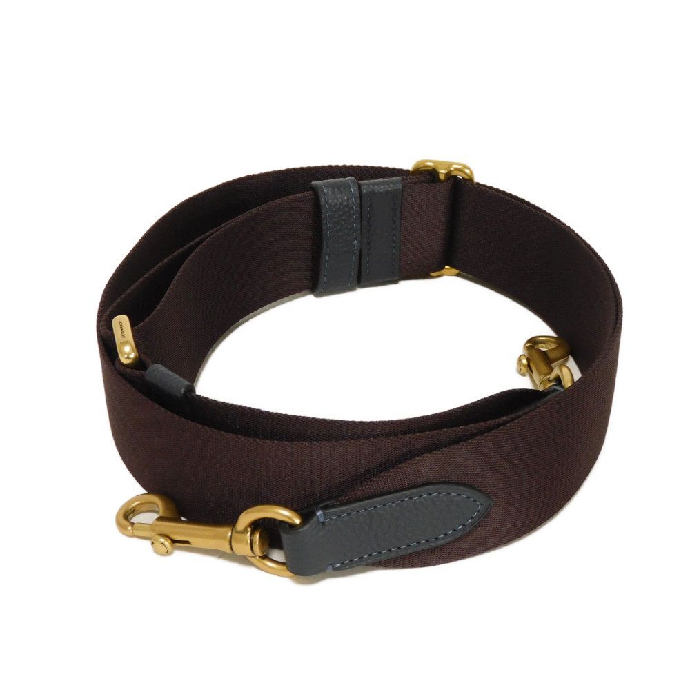 Used 9726 Stanton Crossbody Bag C8235 7921, Excellent Condition, Denim and Pebble Leather, All-Over Print Signature