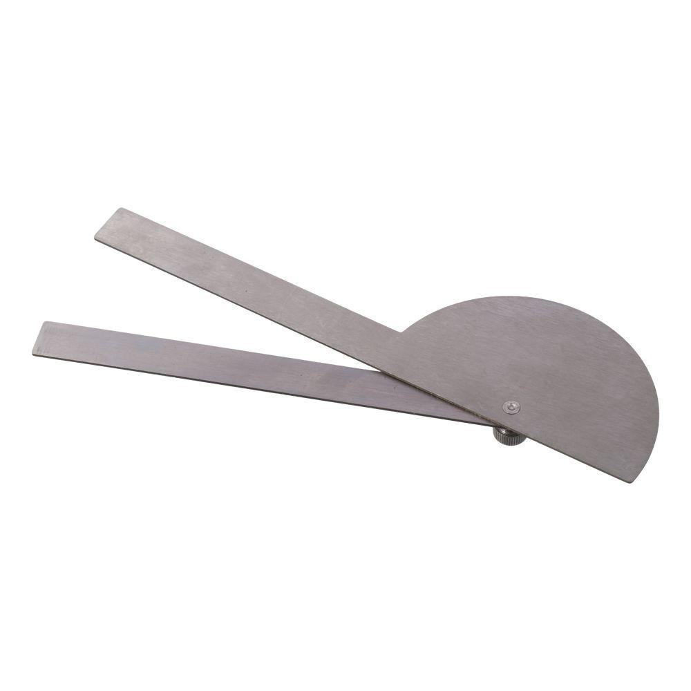 Two Arm Angle Finder 0-180 Degrees Protractor Angle Finder Measure Tool Protractors Work