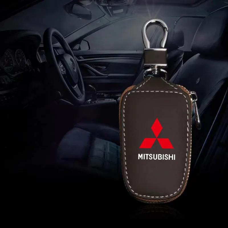 wszm6 Car Remote Key Case Key Fob Cover Protector for Mitsubishi Outlander L200 Pajero ASX Lancer Car Accessories