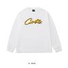 Corteiz Graphic Print Long Sleeve T-Shirt Men Streetwear Vintage Loose Fit Casual Tee