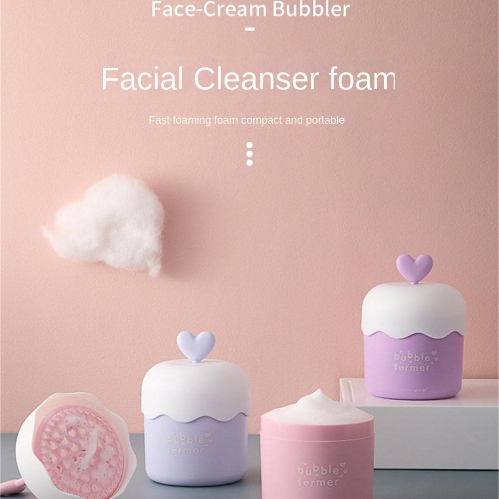 Очищающее средство для лица, пенообразователь, портативный пенящийся чистый инструмент, простой душ, ванна, шампунь, создатель пузырьков для лица, инструмент для очистки многоразового использования
