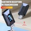 Car Bluetooth 5.4 Transmitter Receiver Handsfree Call USB Power Car Kit Wireless Auto Audio Fm Radio LED Display Support TF Card