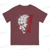 Tops  Cotton Leisure Sports Pinhead Cenobite Pain Unisexs and Womens Tshirts Hellraiser Horror Movie Short sleeved fun print
