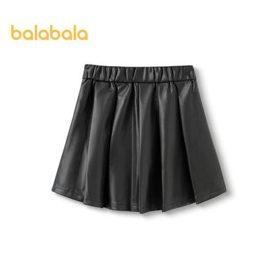Клетчатая плиссированная юбка для девочек Balabala Осень/Зима