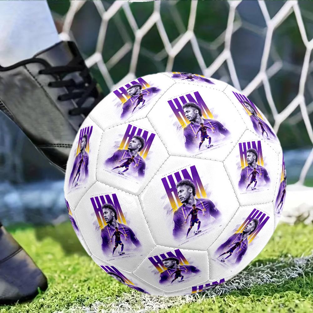Neymar Soccer Ball Size 5 Football Machine Sewn Indoor/Outdoor Universal Football Soccer Accessory