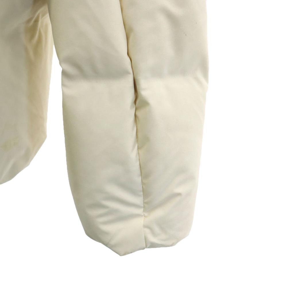 Uniqlo Бесшовная пуховая куртка M кремовая Женская Б/у