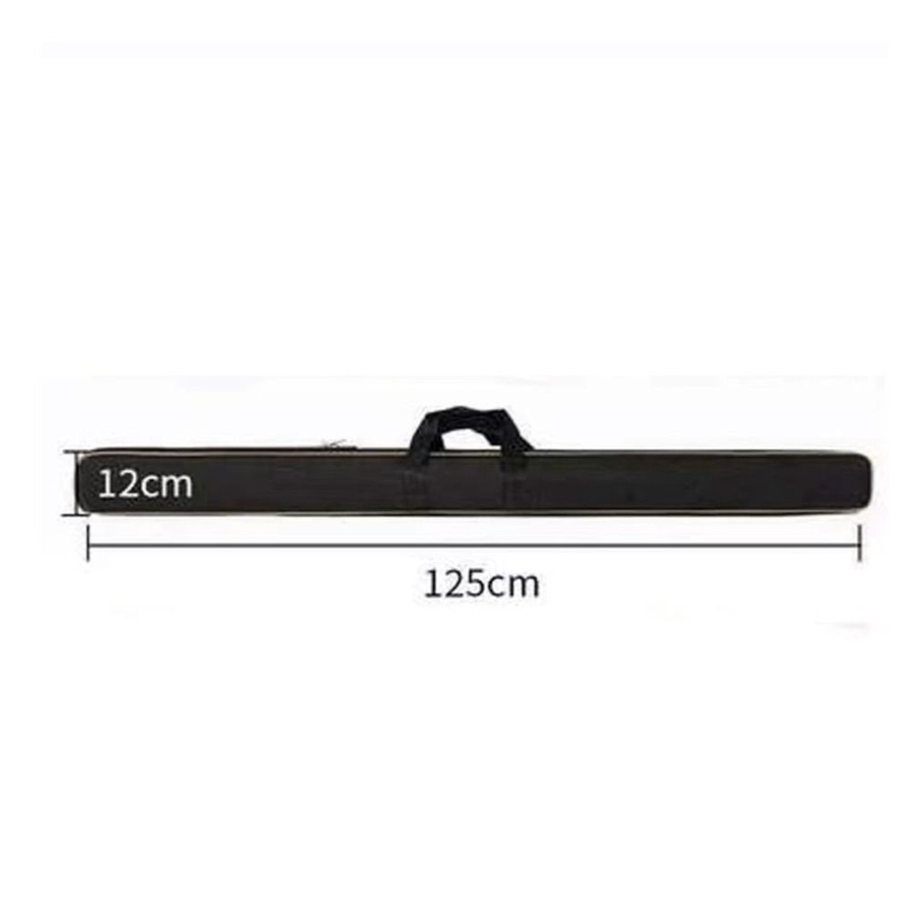 Hand Woven Handle Fishing Rod Case Storage Two Way Zipper Fishing Gear Bag  Storage Umbrella