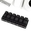 Black Red Axis 12 Keys Small Keyboard Mini Keyboard Copy Key Custom SayoDevice Shortcuts One Pa S3Y5