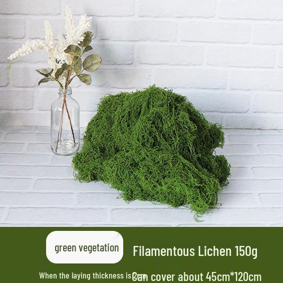 Artificial Simulation Moss Grass for Landscaping and Potted Arrangements