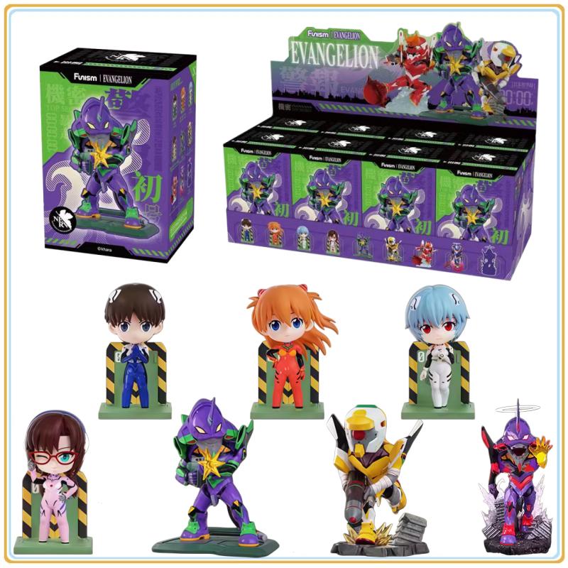 Original NEON GENESIS EVANGELION Complete The Plan Series Blind Box Anime Character Model Collection Toys Gifts