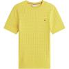 Tommy Hilfiger Мягкий, приятный для кожи, вязаный круглый вырез, короткий рукав, свитер женский XW07177-ZGQ