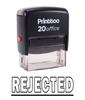 Printtoo Self Inking Rubber Stamp Office Stationary REJECTED Custom