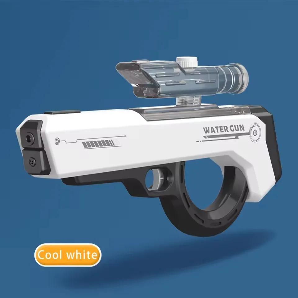 Нетоксичный электрический водяной пистолет, автоматическое всасывание воды, водяной пистолет, автоматическая непрерывная стрельба, водяной пистолет-брызгалка, игрушка для пляжа, открытого бассейна
