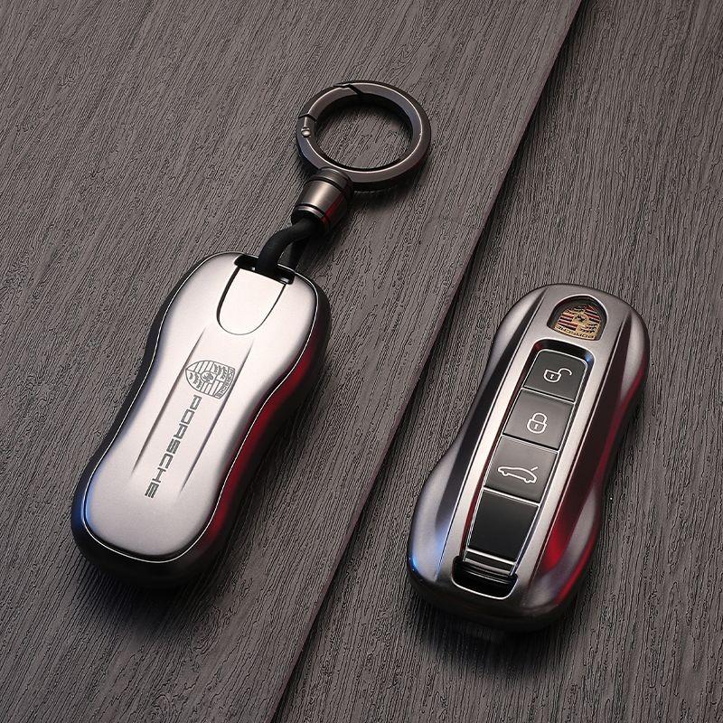 Модный TPU Чехол-Брелок для Умного Ключа Автомобиля Защитная Оболочка для Porsche Cayenne 718 MACAN Panamera 911 Macan Boxster Cayman Аксессуары
