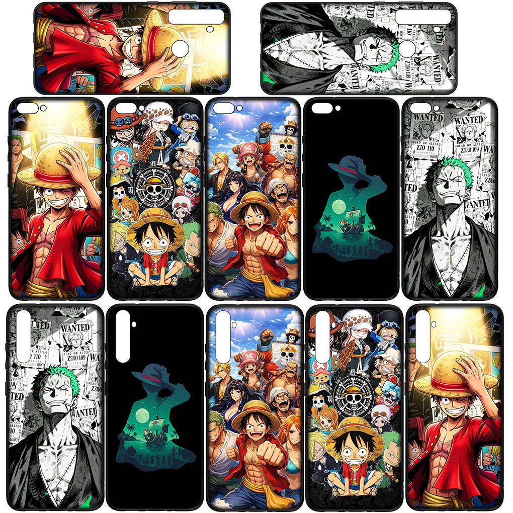 Чехол для iPhone 17 15 16 Plus Xiaomi Poco X7 X6 F8 F7 M8 C85 C75 C71 Redmi Note 14 12 11 13 Pro Max A4 14C 13C 15C One Roronoa Coque Zoro Pieces Luffy