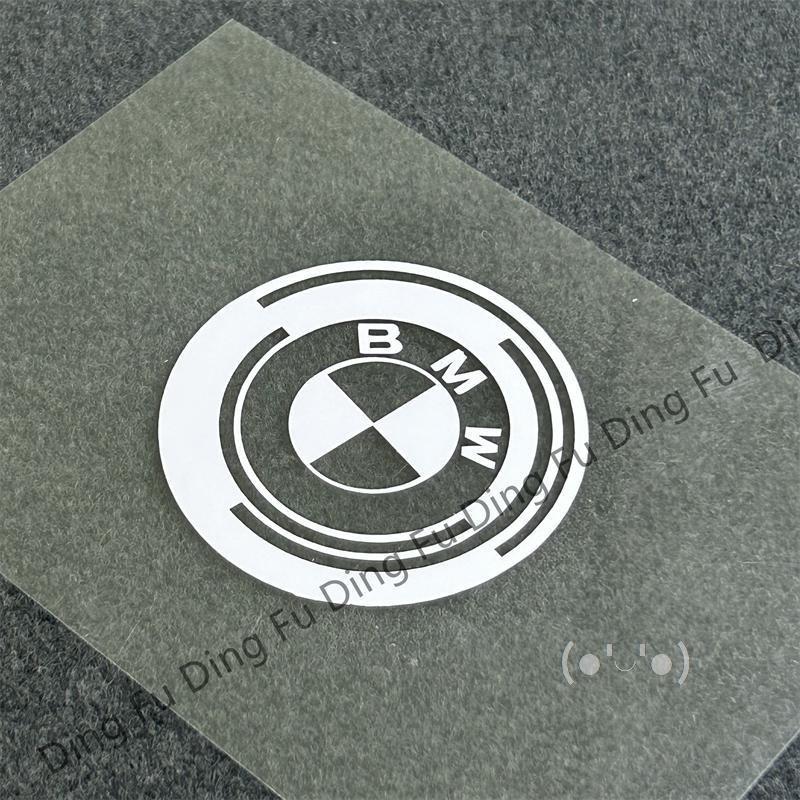 UCFF4 Fashion Car Front Hood Bonnet Logo Rear Trunk Emblem Sticker For BMW i7 X7 G07 LCI iX I20 X1 U11 3 5 7 Series G70 G09 XM