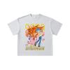 260 GSM Double Yarn 32 Count 100% Cotton Digimon V3 Piyomon Print Unisex Heavy Cotton T Shirt