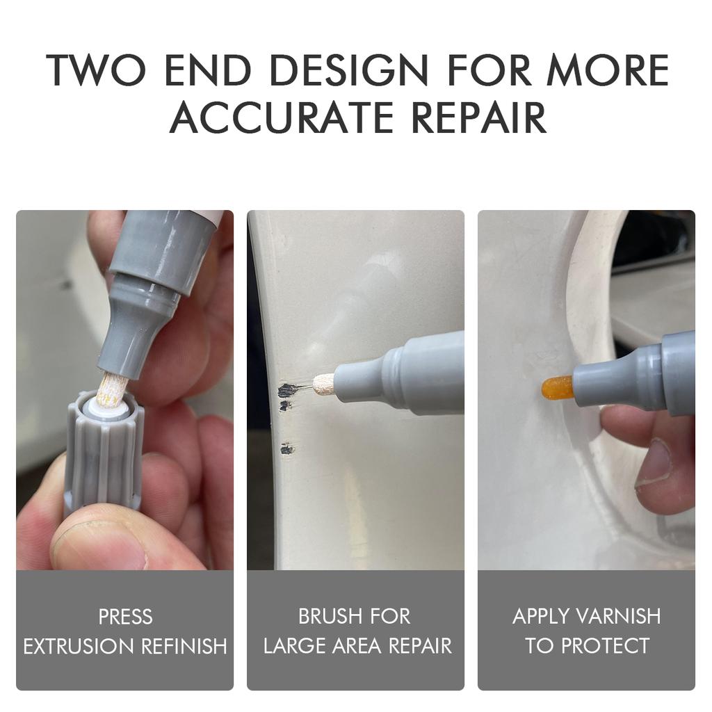 Touch Up Paint for Cars Paint Scratch Repair with Polish Pen, Waterproof Auto Scratch Remover Pen(New