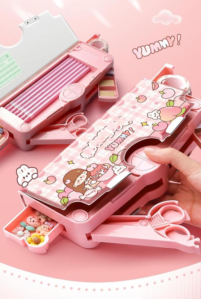 Карандаш карандаш милый трансформированный ученик начальной школы карандаш школьные канцелярские товары хранение ручка пластиковая ручка большие канцелярские товары двойные канцелярские товары