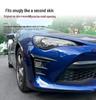 Наклейка на передний воздухозаборник-крыло для Toyota 86/GT86 2017-2020