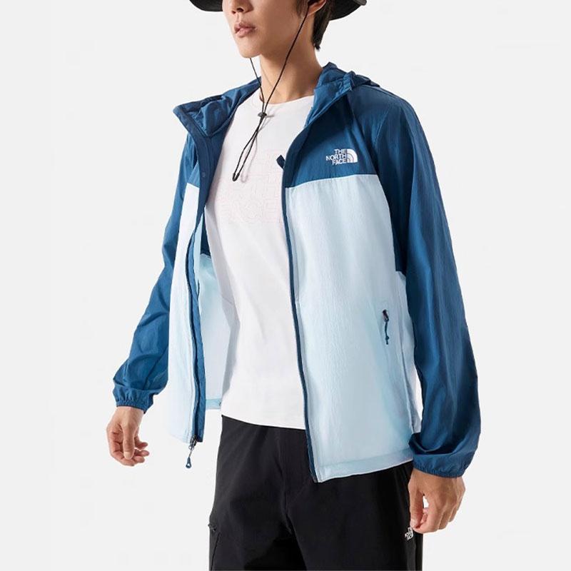 The North Face Защита от УФ-излучения Ветрозащитная Одежда для защиты от солнца Многофункциональная одежда Мужская Фэнтези Синий NF0A87VY-TOU