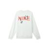 Nike Свитшот мужской пуловер с логотипом Dri-Fit, с круглым вырезом, белый HV8215121