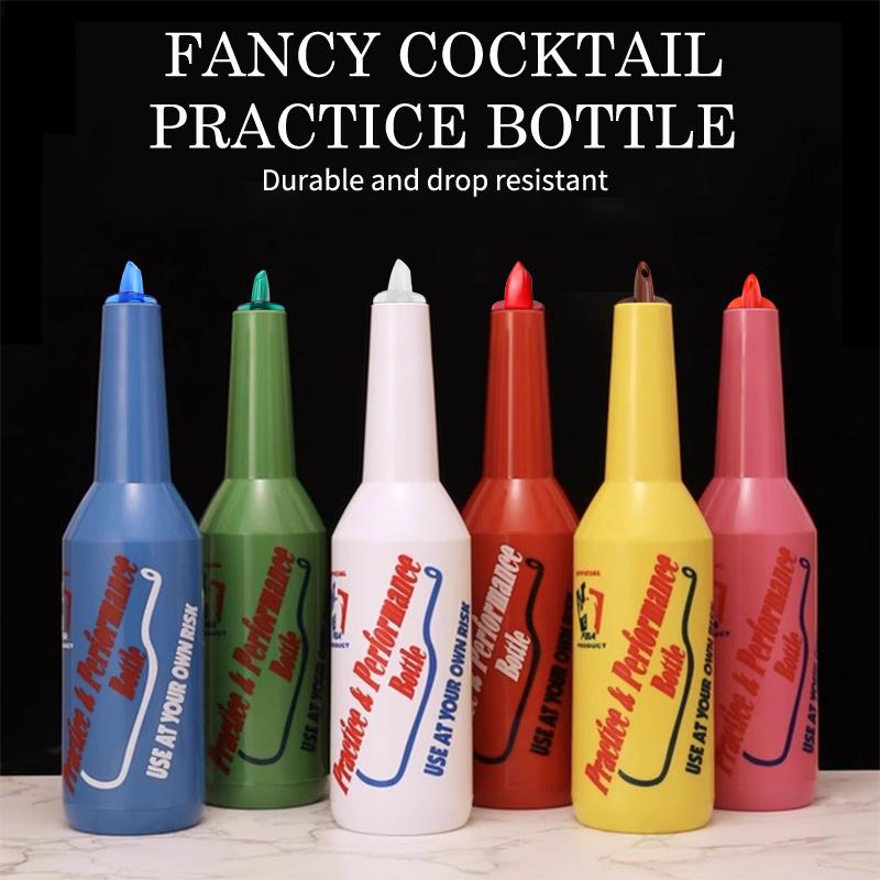 Flair Bartender Wine Bottle Cocktail Shaker Set For Professional Bartending Practice At Home Bar