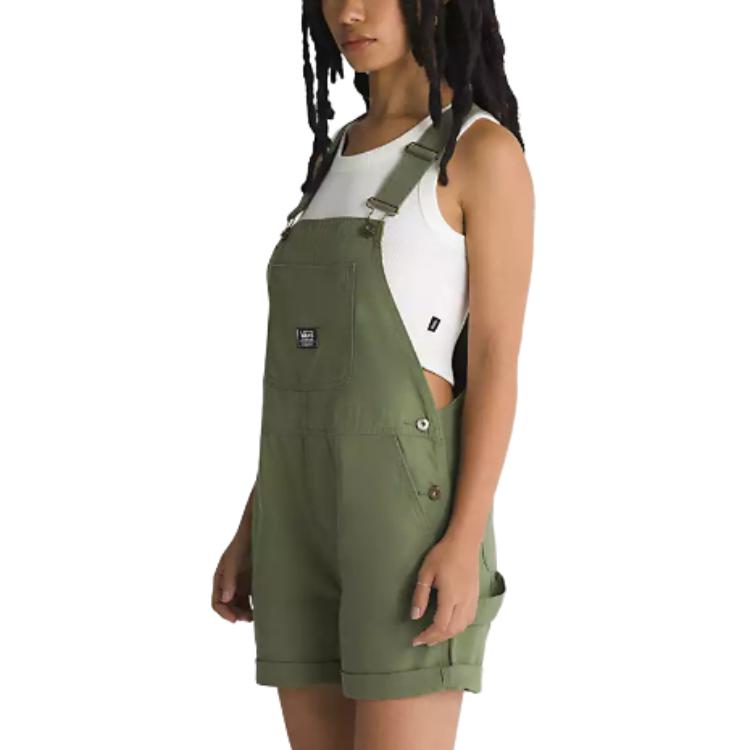 Vans Casual Shorts Women's Green VN0A5LMWAMB