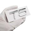 3D Chrome ABS T0/T3/T4/T5/T6/T7/T8/V8 AWD Lettering Emblem Trunk Badge For XC40 XC60 XC70 XC90
