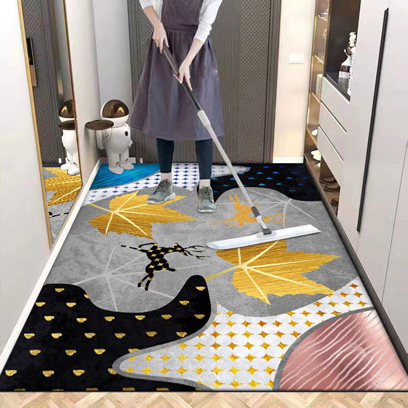 Коврик для двери в стиле ретро в скандинавском стиле для кухни, спальни, ванной, гостиной, прихожей, коридора, входа, нескользящий коврик