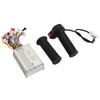 Motor Speed Controller Throttle Twist Grips DC Brushless Control Box 3 Level Adjustable Scooter