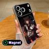 Arknights Zima Прозрачный ТПУ Magsafe Чехол для Мобильного Телефона для iPhone 17 16 15 14 13 12 11 Air Pro Max Plus Mini Цветной Чехол