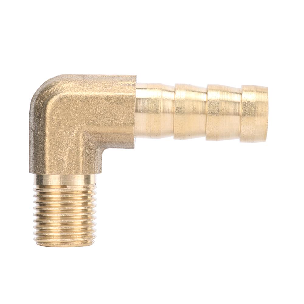 Pagoda Connector 6mm 8mm 10mm To 1/8"BSP Male Thread Barbed Brass Hose Barb Fitting Elbow Coupling Connector Joint Adapter
