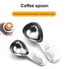 Кофейная ложка из нержавеющей стали, мерная ложка 15/30 мл, столовая ложка для молотого кофе, сахара, специй, короткая ручка, кухонный измерительный инструмент