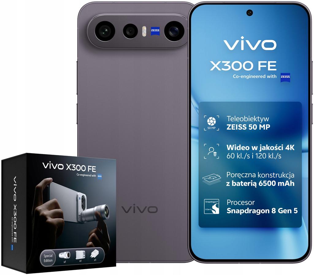 Смартфон Vivo X300 12 ГБ / 512 ГБ 5G Черный 1 шт.