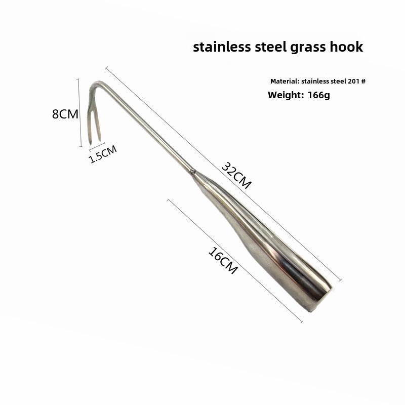 Набор садовых инструментов из нержавеющей стали для прополки и посадки