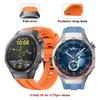 Ремешок Совместимый с HUAWEI WATCH GT5 Pro 46 мм / Huawei Watch GT5 Pro 46 мм Без зазоров Мягкий силикон Регулируемые спортивные ремешки