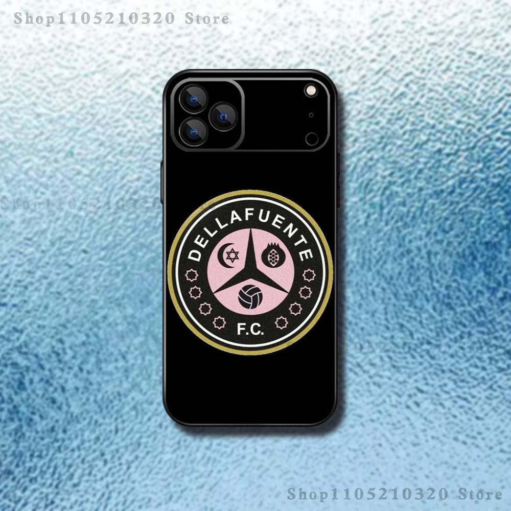 Singer D-Dellafuente Phone Case For iPhone 17,16,15,14,13,12,11 ,Pro Max,XS,X,XR,SE,Mini,8,7,Soft Silicone Black Cover