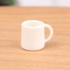 4Pcs/Set 1:12 Dollhouse Miniature Cup White Mug Water/Drink Cup Tea Cup Doll Toy