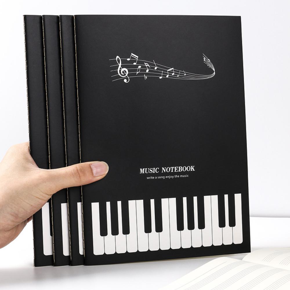 Durable Music Practice Book Piano Sheet Music Book 16K Musics Book Professional Note Books Student Musics Theory School Supplies