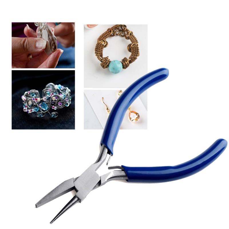 Mini Jewelry Making Pliers for DIY Crafts Practical Jewelry Pliers Tool Set Handy Steel Pliers for Artistic Endeavors