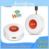 Кнопка SOS Граффити Одно касание Wi-Fi Помощь Уведомления Умного дома через приложение Tuya