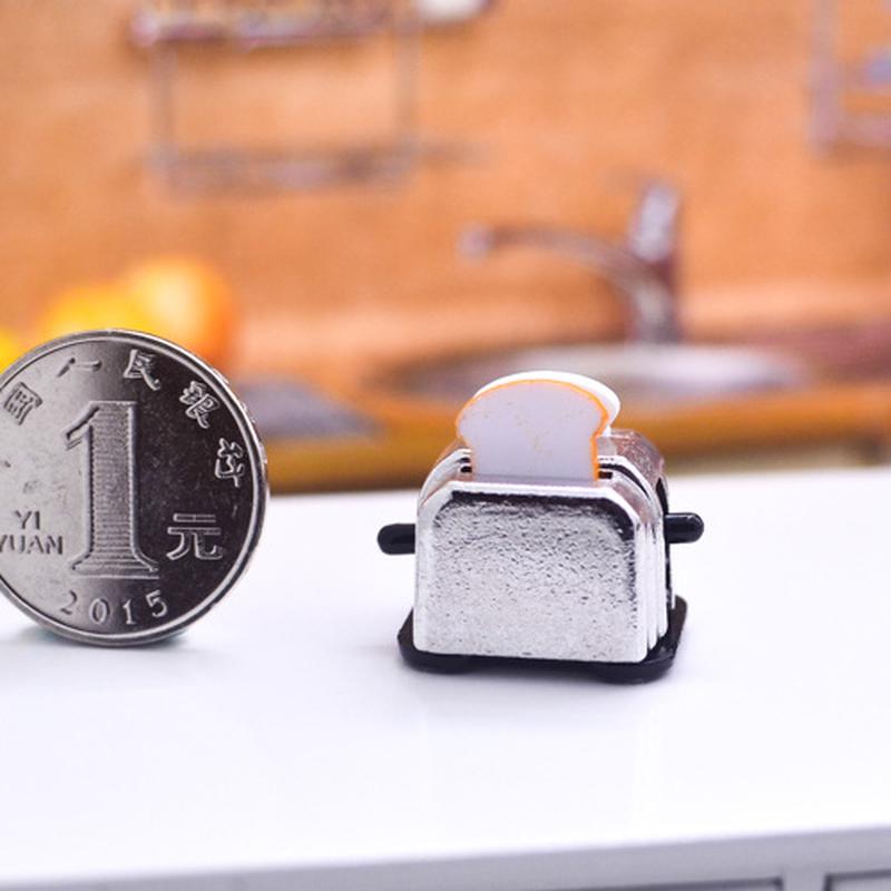 1:12 Миниатюрная хлебопечка для кукольного домика Ломтики хлеба для декора кукольного домика Классический аксессуар